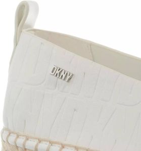 DKNY Espadrilles Makalina Flat Espadrille 18Mm in white