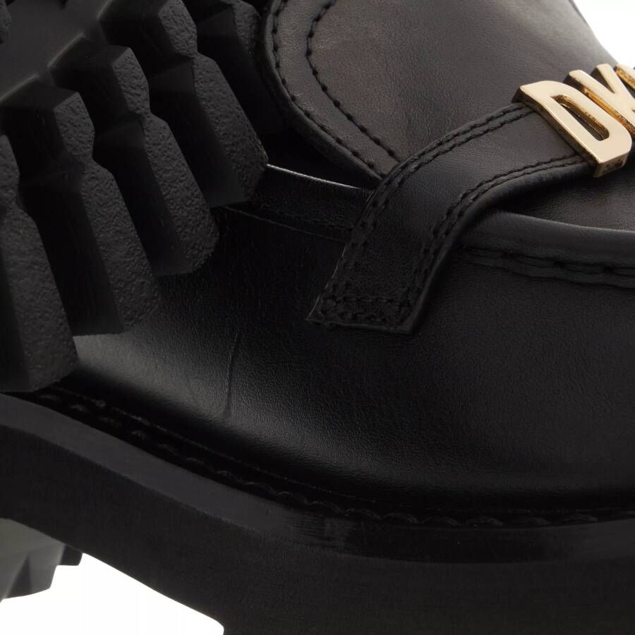 DKNY Loafers & ballerina schoenen Lug Mocassin 4 3 Cm in zwart