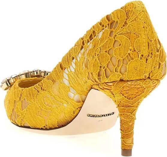 Dolce&Gabbana Hoge hakken 'Bellucci' Pumps in geel