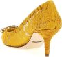 Dolce&Gabbana Hoge hakken 'Bellucci' Pumps in geel - Thumbnail 1