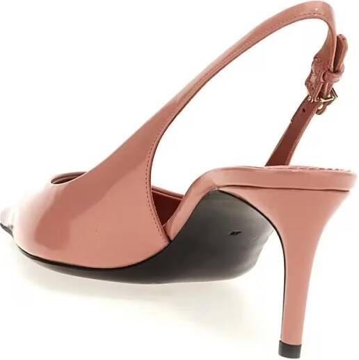 Dolce&Gabbana Hoge hakken 'Dg' Slingback in roze