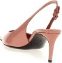 Dolce&Gabbana Hoge hakken 'Dg' Slingback in roze - Thumbnail 1