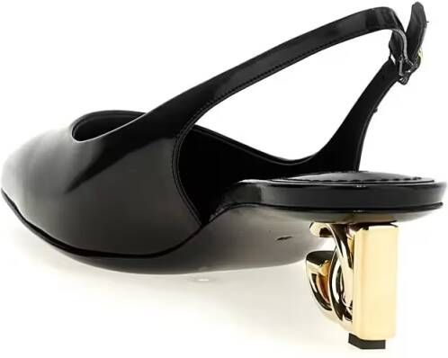 Dolce&Gabbana Hoge hakken 'Jackie New' Slingback in zwart