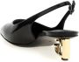 Dolce&Gabbana Hoge hakken 'Jackie New' Slingback in zwart - Thumbnail 1