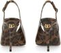 Dolce&Gabbana Hoge hakken Leather Sling Back in meerkleurig - Thumbnail 1