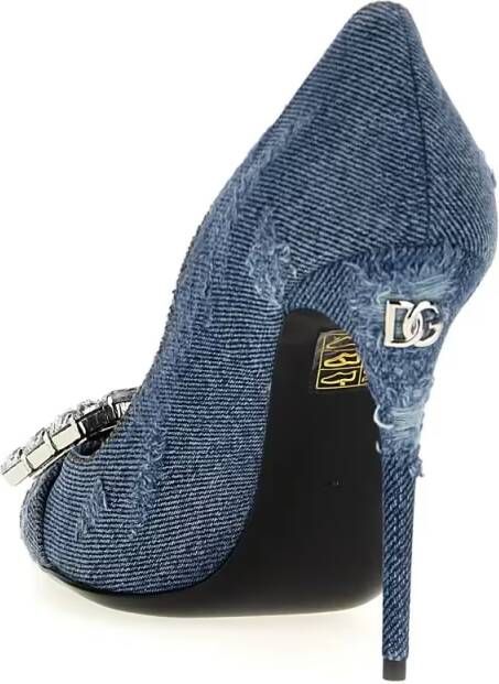 Dolce&Gabbana Hoge hakken 'Lollo' Pumps in blauw