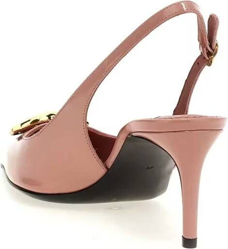 Dolce&Gabbana Hoge hakken 'Lollo' Slingback in roze