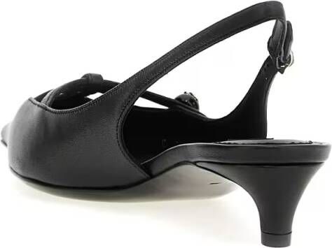 Dolce&Gabbana Hoge hakken 'Mun' Slingback in zwart