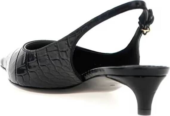 Dolce&Gabbana Hoge hakken 'Mun' Slingback in zwart