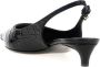 Dolce&Gabbana Hoge hakken 'Mun' Slingback in zwart - Thumbnail 1