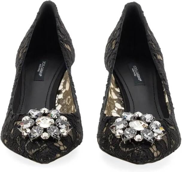 Dolce&Gabbana Hoge hakken Pumps With Crystals in zwart