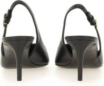 Dolce&Gabbana Hoge hakken Slingback With Logo in zwart