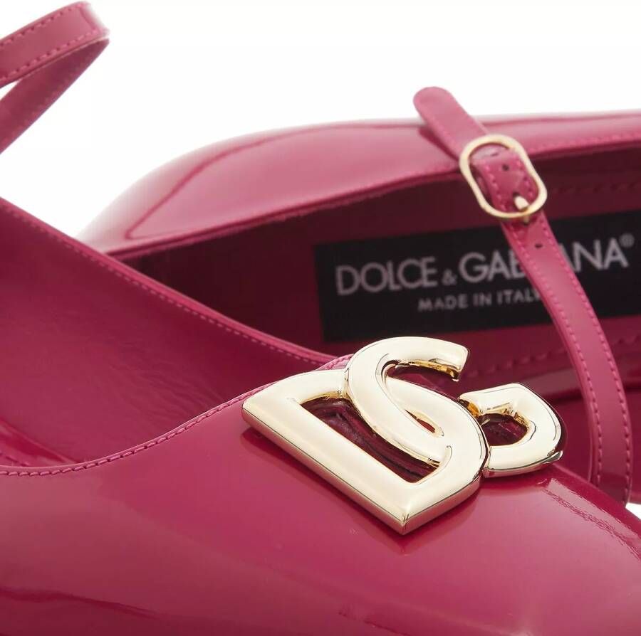 Dolce&Gabbana Loafers & ballerina schoenen Mary Jane in roze