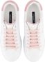 Dolce&Gabbana Low-Top Sneakers Dames Portofino Sneaker Wit Roze in wit - Thumbnail 2