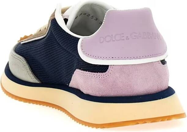 Dolce&Gabbana Low-Top Sneakers 'Dg Cushion' Sneakers in meerkleurig