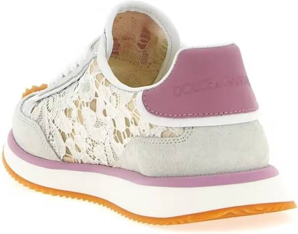 Dolce&Gabbana Low-Top Sneakers 'Dg Cushion' Sneakers in roze