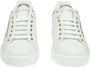 Dolce&Gabbana Low-Top Sneakers Portofino Sneakers In White Leather With Logoed Pe in wit - Thumbnail 1