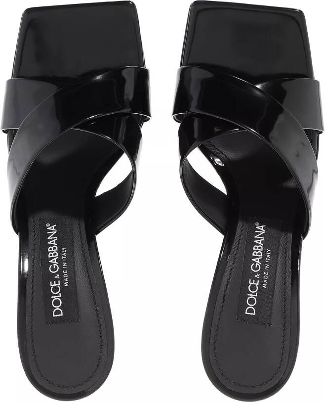 Dolce&Gabbana Pumps & high heels Polished Calfskin Mules With Heel in zwart - Foto 2