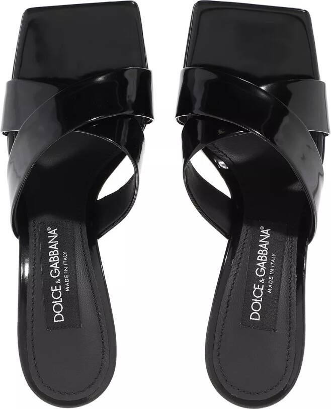 Dolce&Gabbana Pumps & high heels Polished Calfskin Mules With Heel in zwart - Foto 3