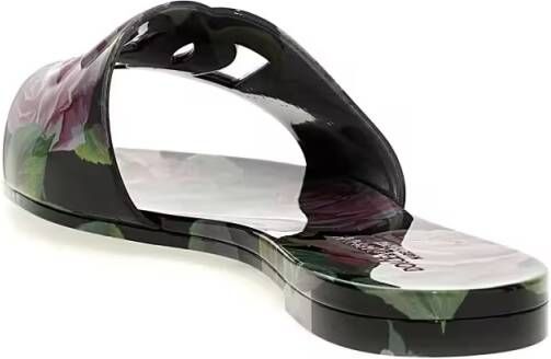 Dolce&Gabbana Sandalen 'Bianca' Slides in zwart