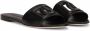 Dolce & Gabbana Glij in stijl met deze sliders van hoogwaardige stof Black Dames - Thumbnail 3