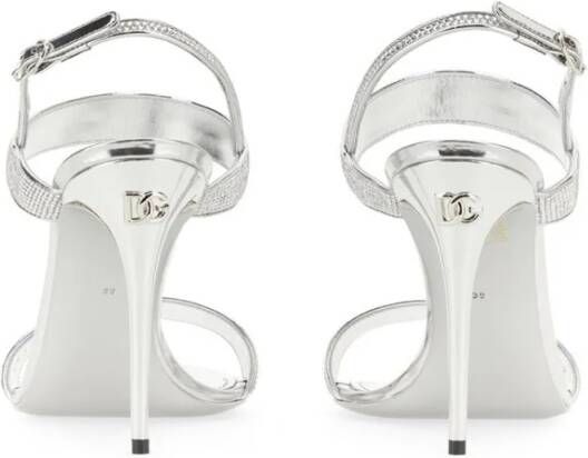 Dolce&Gabbana Sandalen Kim Sandal in zilver