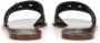 Dolce&Gabbana Sandalen Leather Slide Sandals in zwart - Thumbnail 1