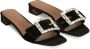 Dolce&Gabbana Sandalen Open-Toe Sandals With Buckle Detail in zwart - Thumbnail 1
