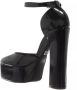 Dolce & Gabbana Verstelbare enkelband rondeeus leren pumps Black Dames - Thumbnail 2