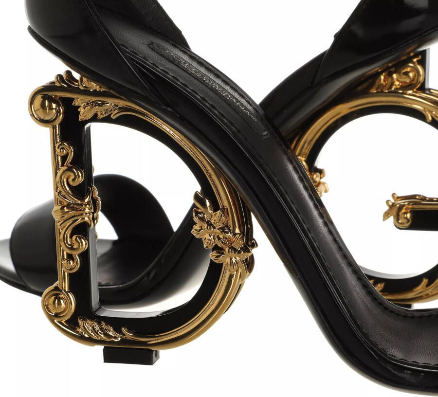 Dolce&Gabbana Sandalen Sandals Leather in zwart