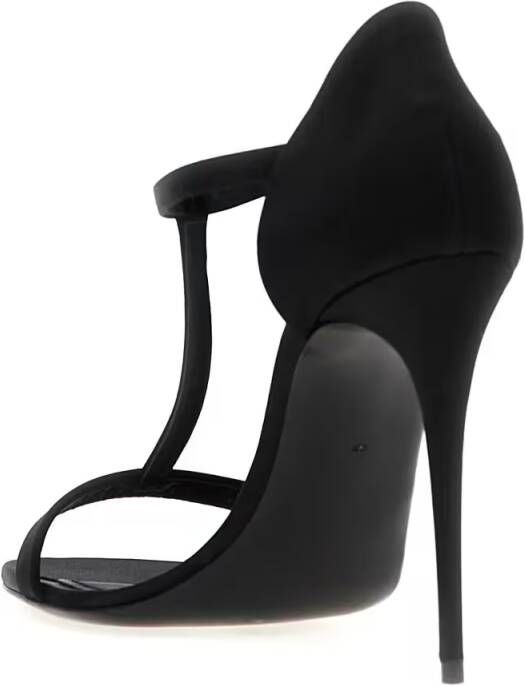 Dolce&Gabbana Sandalen 'T-Bar' Sandals in zwart