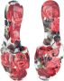 Dolce&Gabbana Slippers & Mules Dames Florallogo Rubber Slipper Roze in poeder roze - Thumbnail 2