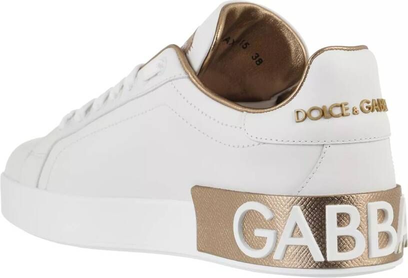Dolce&Gabbana Sneakers Portofino Sneakers Nappa in roségoud
