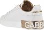 Dolce & Gabbana Portofino Sneakers Dolce Gabbana Gold Dust Leather Beige Dames - Thumbnail 3