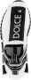 Dolce & Gabbana Elastische Technische Stof Sneakers Zwart Wit Multicolor Dames - Thumbnail 3
