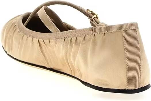 Dolce&Gabbana 'Vally' Ballet Flats in beige