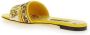 Dolce&Gabbana Sandalen Flat Tris Maiolica Mules in wit - Thumbnail 2
