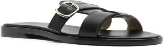 Doucal's Sandalen Fibbia Sandals in zwart