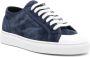 Doucal's Low-Top Sneakers Suede Lace-Up Sneakers in blauw - Thumbnail 1