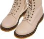Dr. Martens 1460 PASCAL PARCH T BEIGE Volwassenen VeterlaarzenHalf-hoge schoenen Wit beige - Thumbnail 2