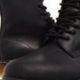 Dr Martens 1460 Faux Fur Lined Lace Up Boots Dr. Martens Zwart Dames - Thumbnail 4