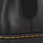 Dr. Martens Zwarte Leren Laarzen met Elastische Inzetstukken Black - Thumbnail 3