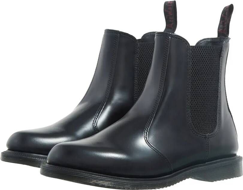 Dr. Martens Enkellaarzen Flora Chelsea Boot in zwart
