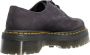 Dr. Martens Loafers 3 Eye Shoe 1461 Quad II in donkergrijs - Thumbnail 1