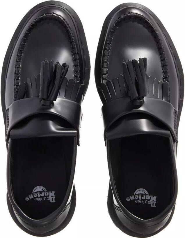 Dr. Martens Klassieke zwarte loafers met franjes Black Dames - Foto 4