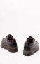 Dr. Martens Low-Top Sneakers `Lowell` Leather `Moc Toe` Shoes in zwart - Thumbnail 1