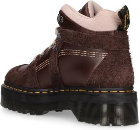 Dr. Martens Boots Zuma Wooly Bully Hiker Boots in bruin