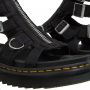 Dr. Martens Zwarte Leren Plateau Sandalen met Rits Black Dames - Thumbnail 3