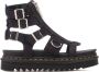 Dr. Martens Houtskool Grijs Nubuck Sandalen Black Dames - Thumbnail 4