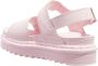 Dr. Martens Roze Leren Sandalen met Rubberen Zool Pink Dames - Thumbnail 2